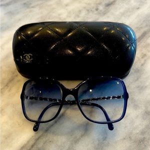 Chanel authentic sunglasses in case!